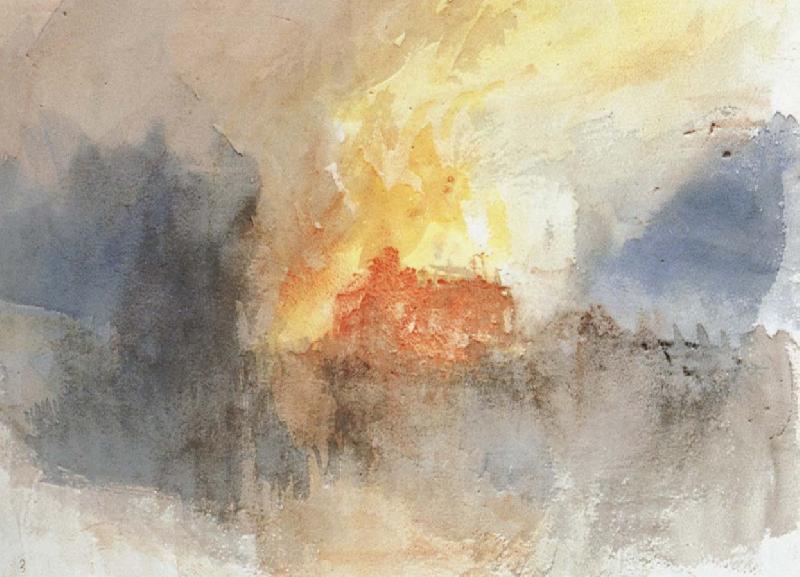 Joseph Mallord William Turner Fire Germany oil painting art